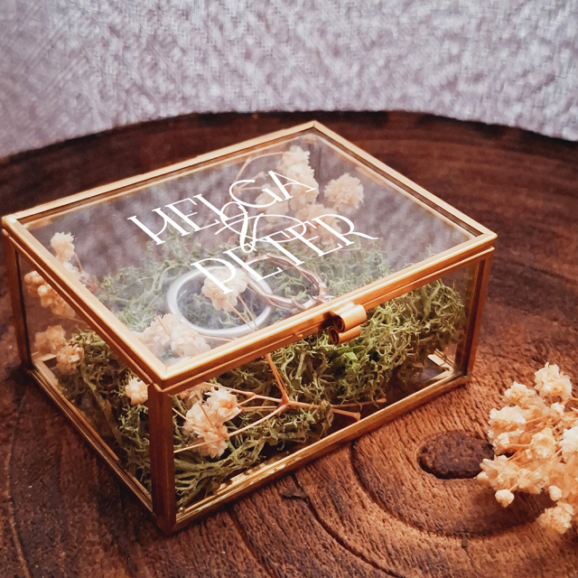 Kleine Ringbox - Vintage
